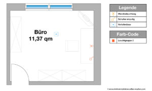 Schreibtischbeleuchtung im Büro einplanen