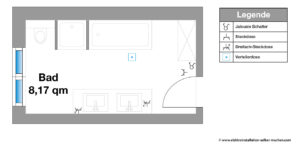 Elektroinstallation Bad, Badezimmer Steckdosen Anschlüsse, Ratgeber